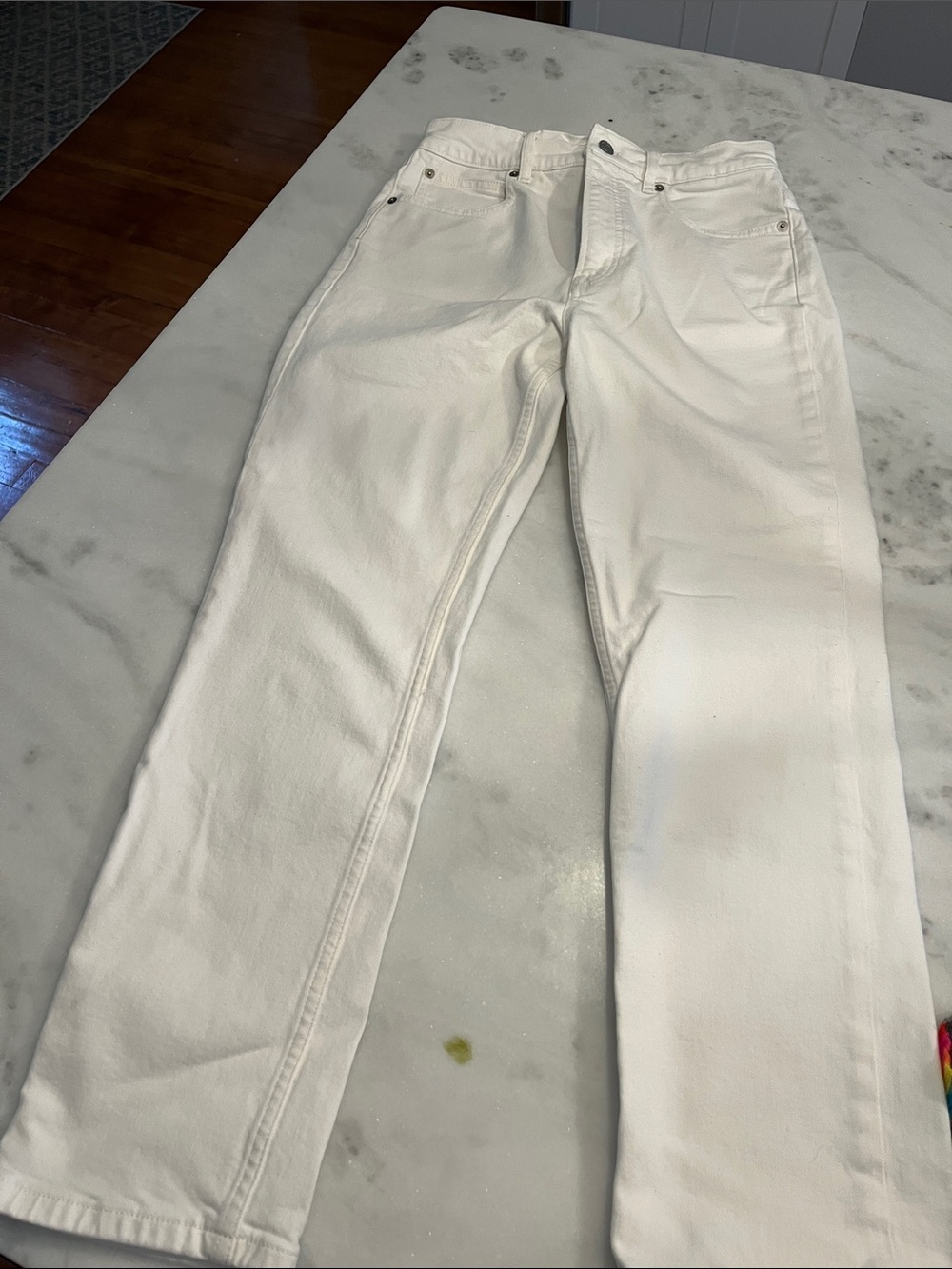 Everlane White Women's Straight-Leg Jeans